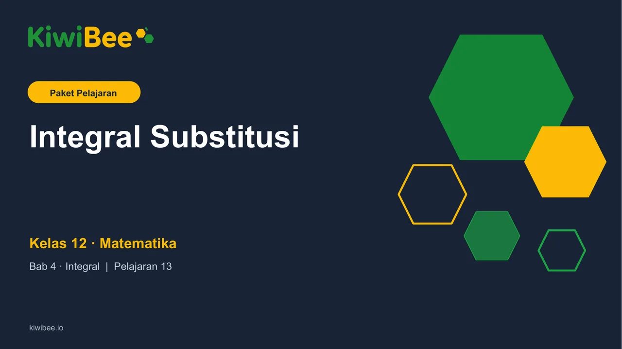 Integral Substitusi
