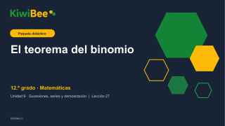 El teorema del binomio