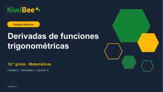 Derivadas de funciones trigonométricas