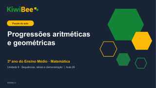 Progressões aritméticas e geométricas
