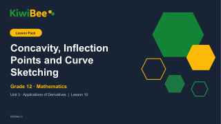 Concavity, Inflection Points and Curve Sketching