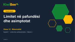 Limitet në pafundësi dhe asimptotat