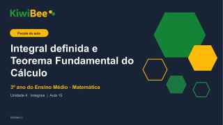 Integral definida e Teorema Fundamental do Cálculo