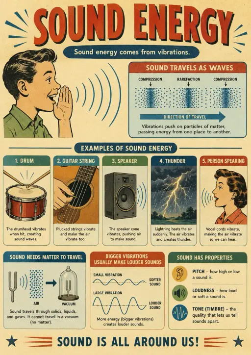 Sound Energy Infographic