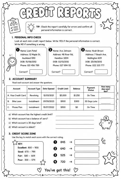 Credit reports