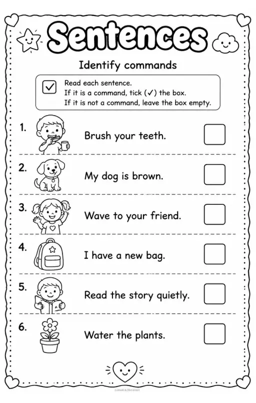 Identify commands