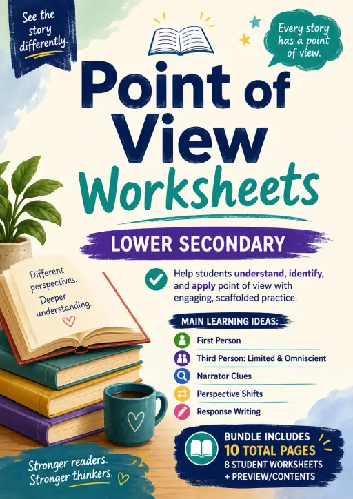 Point of View Worksheets Worksheet Pack