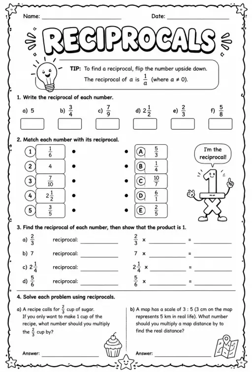 Reciprocals