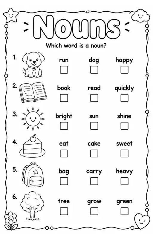 Which word is a noun?