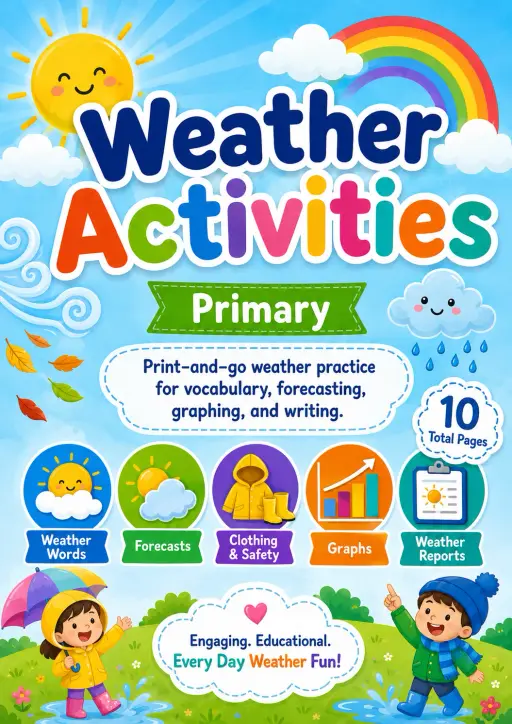 Weather Activities Worksheet Pack