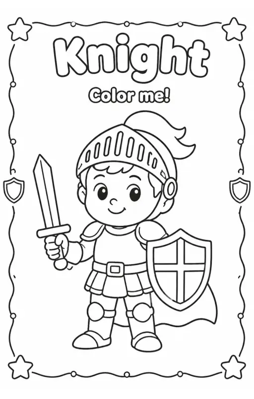 Fantasy and Character Coloring Pages Pack 2