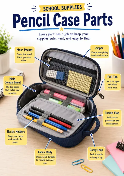 School Supplies Infographic