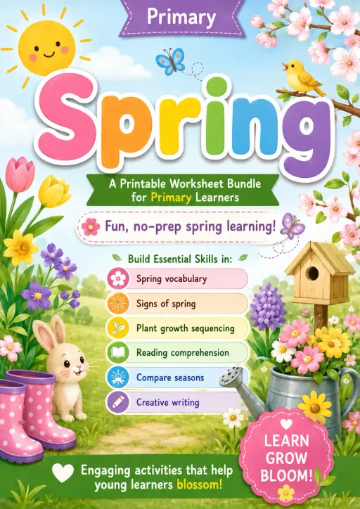 Spring Worksheet Pack