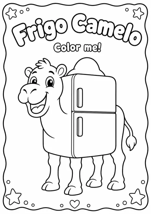 Frigo Camelo Coloring Pages
