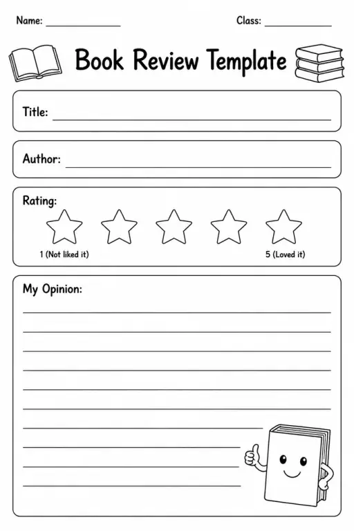 Book Review Template