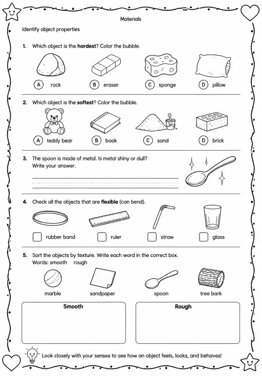 Identify object properties