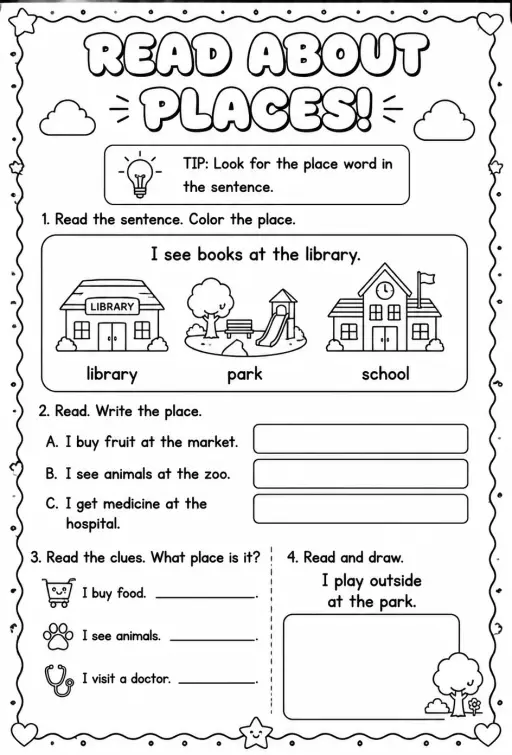 Read about places
