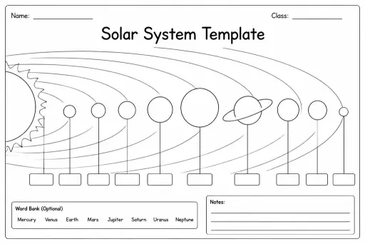 Solar System Template