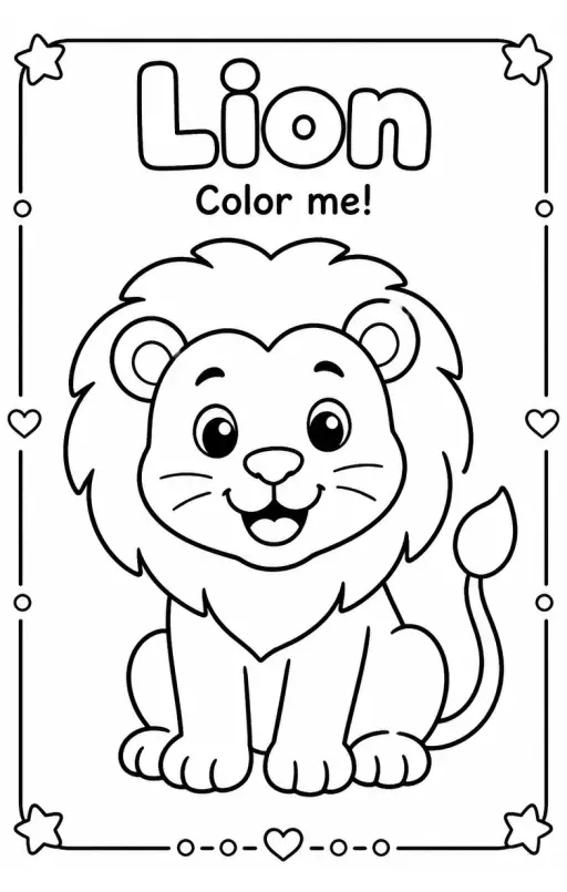 Lion Coloring Pages