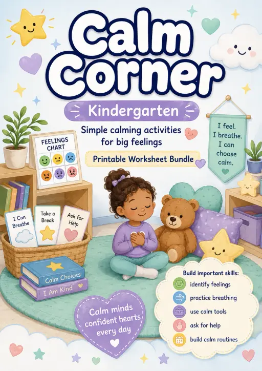 Calm Corner Worksheet Pack