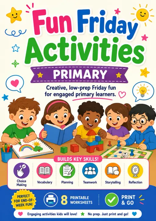 Fun Friday Activities Worksheet Pack