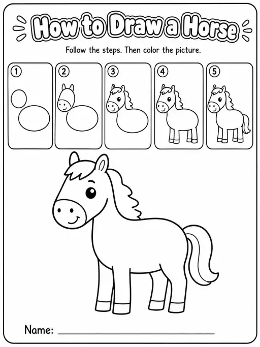 How to Draw a Horse