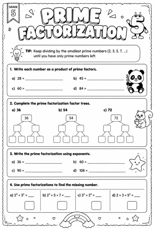 Prime factorization