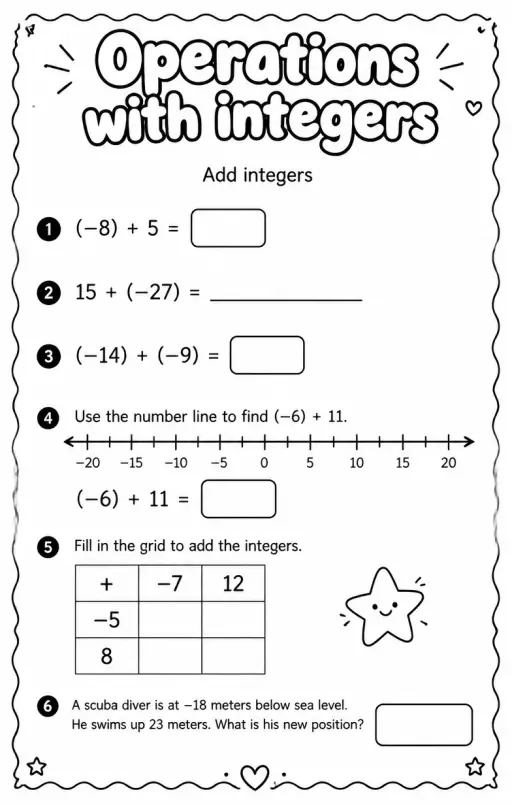 Add integers