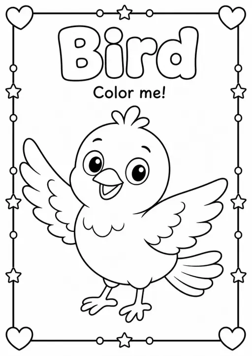 Bird Coloring Pages