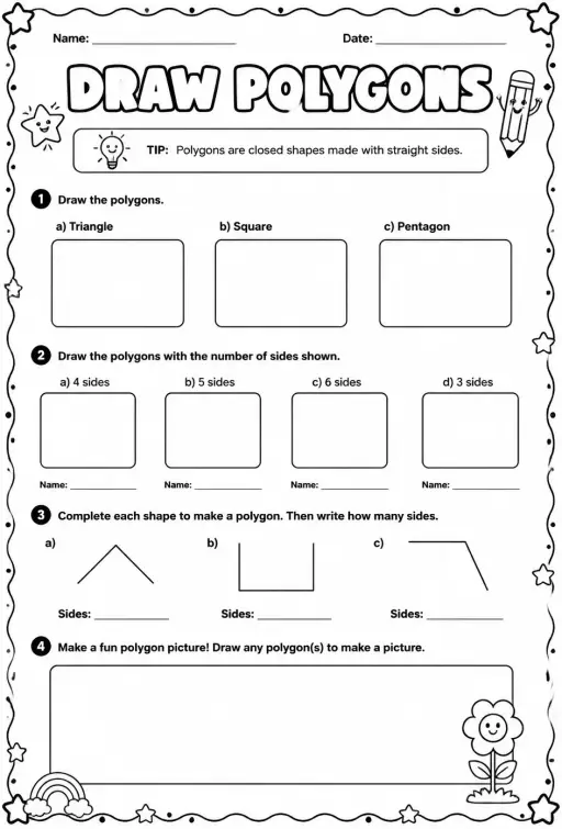 Draw polygons