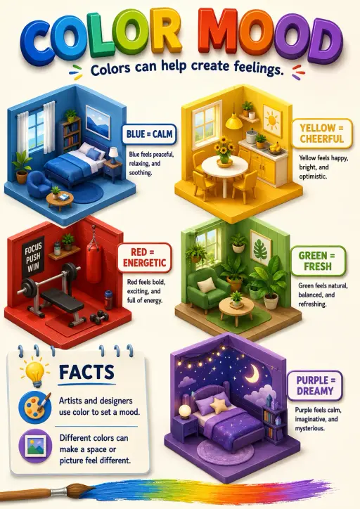Color Mood Color Theory Infographic