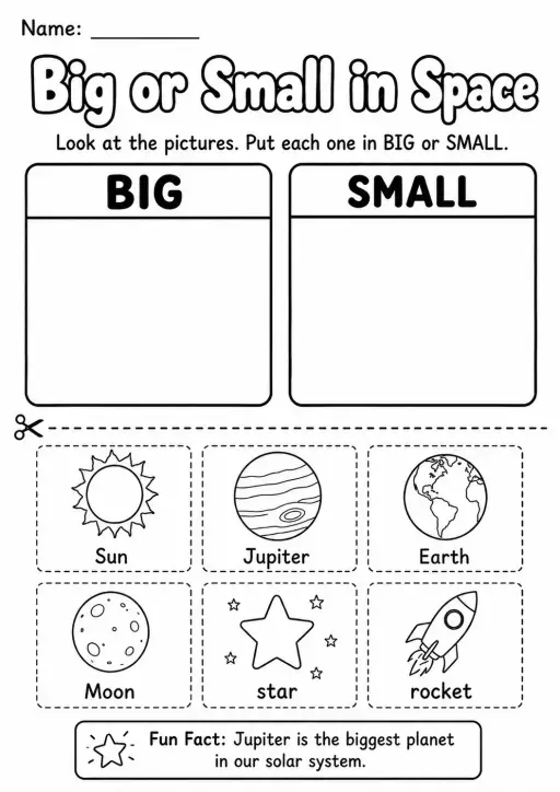 Planets Fun: Solar System Activities Worksheet Pack