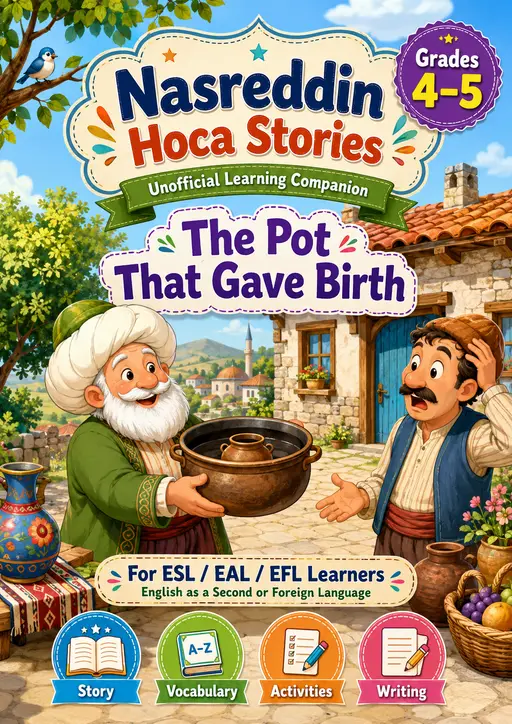 Nasreddin Hoca: The Pot That Gave Birth | Grades 4-5 | 10 Pages preview