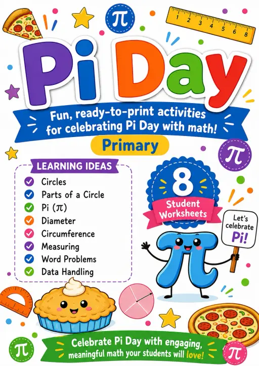 Pi Day Worksheet Pack