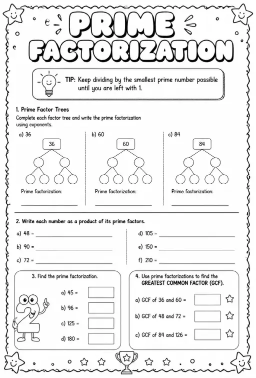 Prime factorization