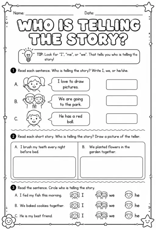 Who is telling the story?