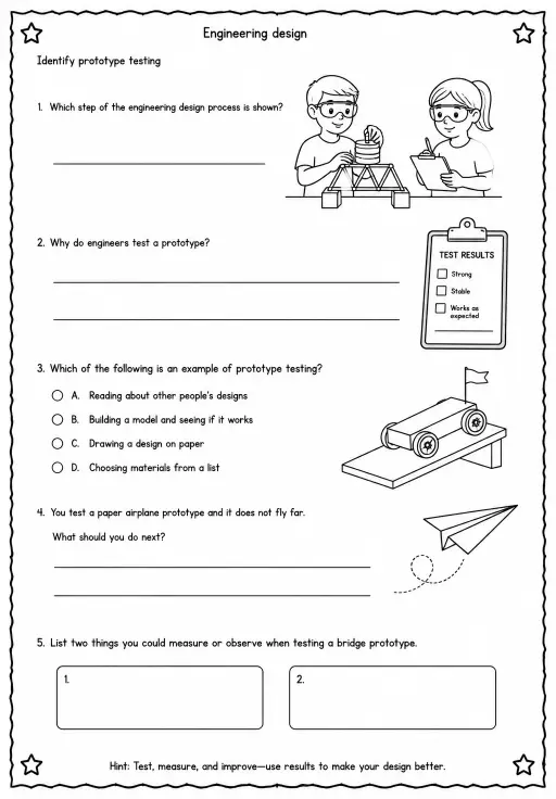 Identify prototype testing