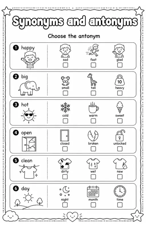 Choose the antonym