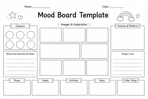 Mood Board Template