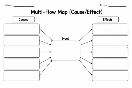 Multi-Flow Map (Cause/Effect)