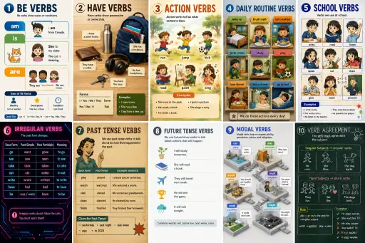 2 Have Verbs Infographic