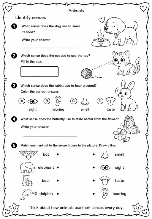 Identify senses