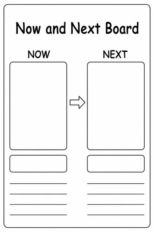 Now and Next Board