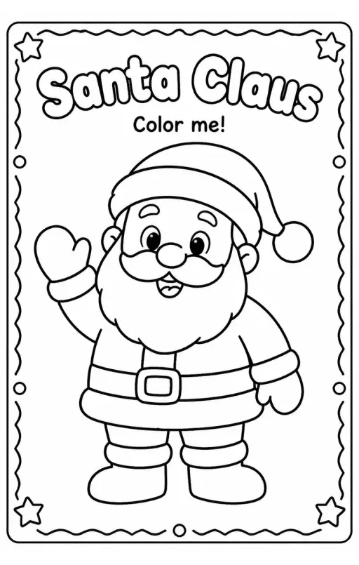 Santa Claus Coloring Pages