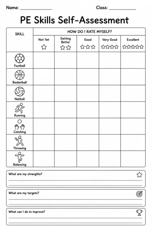 PE Skills Self-Assessment