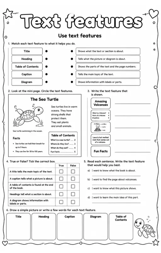 Use text features