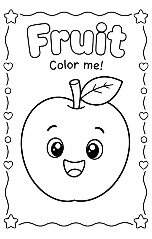 Fruit Coloring Pages