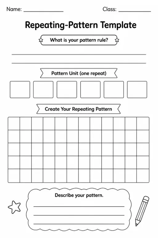 Repeating-Pattern Template