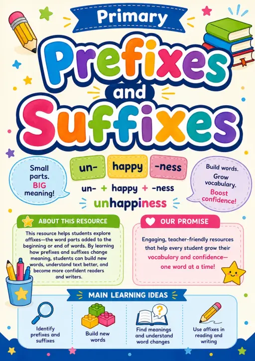 Prefixes and Suffixes