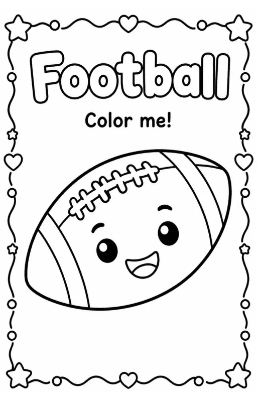 Football Coloring Pages